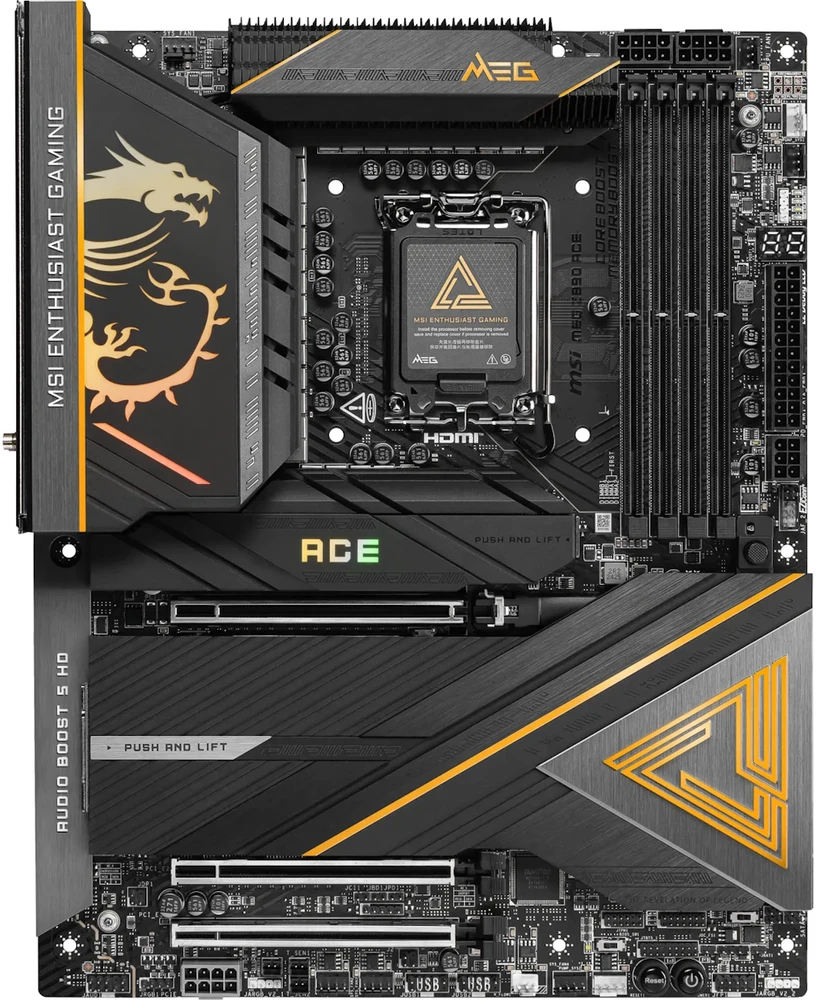 Pagrindinė plokštė MSI MEG Z890 ACE