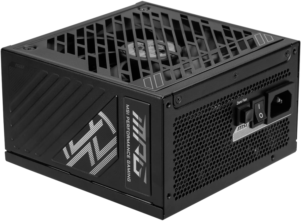 MSI MPG A1000GS 1000W PCIE5 80+ Gold maitinimo šaltinis (306-7ZPFX11-CE0)