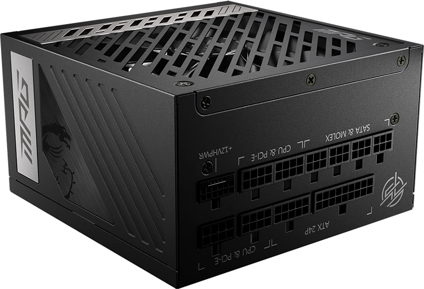 Maitinimo blokas MSI MPG A850G PCIE5 80 PLUS Gold/850W