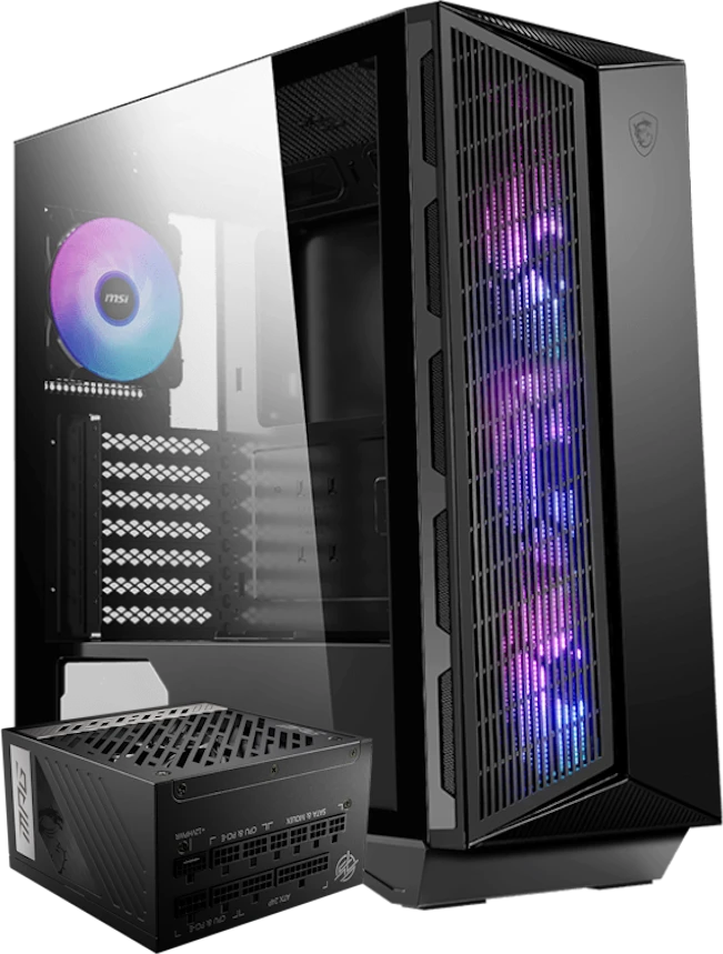MSI | MPG GUNGNIR 111R | Side window | Mid-Tower | ATX | Juodas