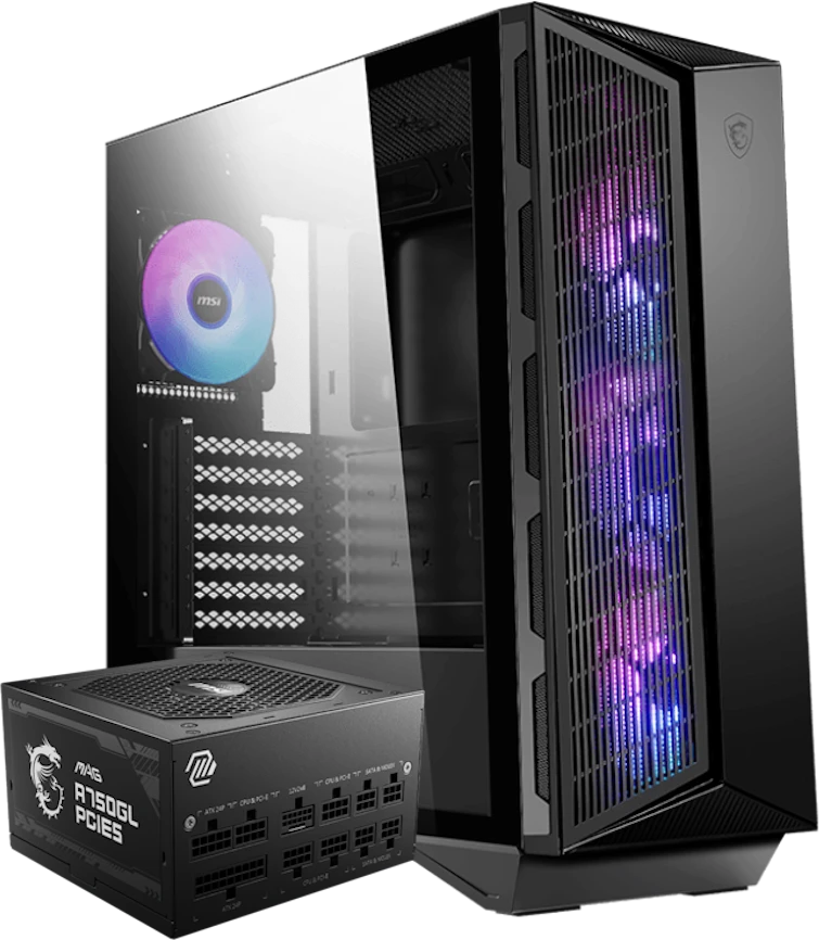 MSI | MPG GUNGNIR 111R | Side window | Mid-Tower | ATX | Juodas