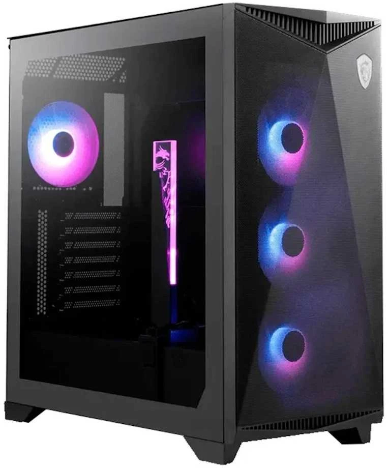 MSI MPG GUNGNIR 300R AIRFLOW | MSI | Kompiuterio korpusas | MPG GUNGNIR 300R AIRFLOW | Šoninis langas | Juodas | Vidutinio dydžio bokštas | ATX