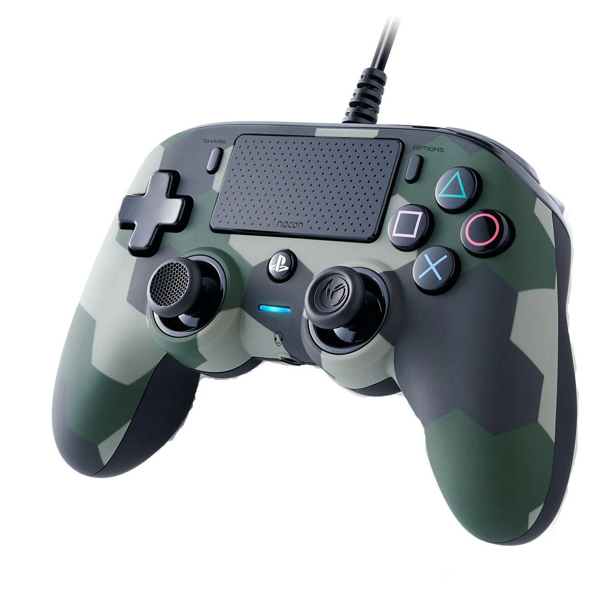 NACON Wired Compact Žaidimų pultelis PC,PlayStation 4 Analoginis / skaitmeninis USB Kamufliažas