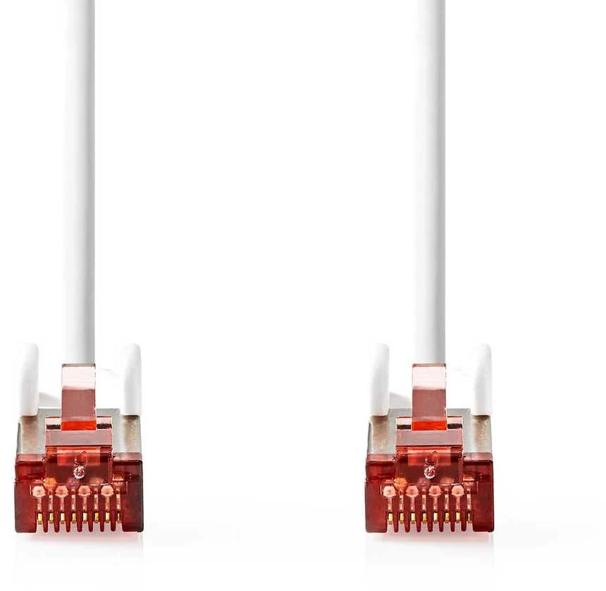 Nedis CAT6-Netzwerkkabel | RJ45 Stecker | RJ45 Stecker - S/FTP | 5.00 m | Innenbereich | Rund | LSZH | Weiss | Box
