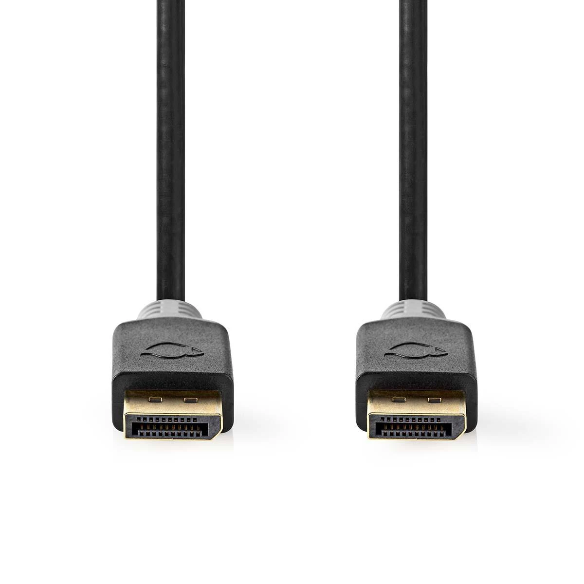 DisplayPort laido jungtys su auksiniais antgaliais