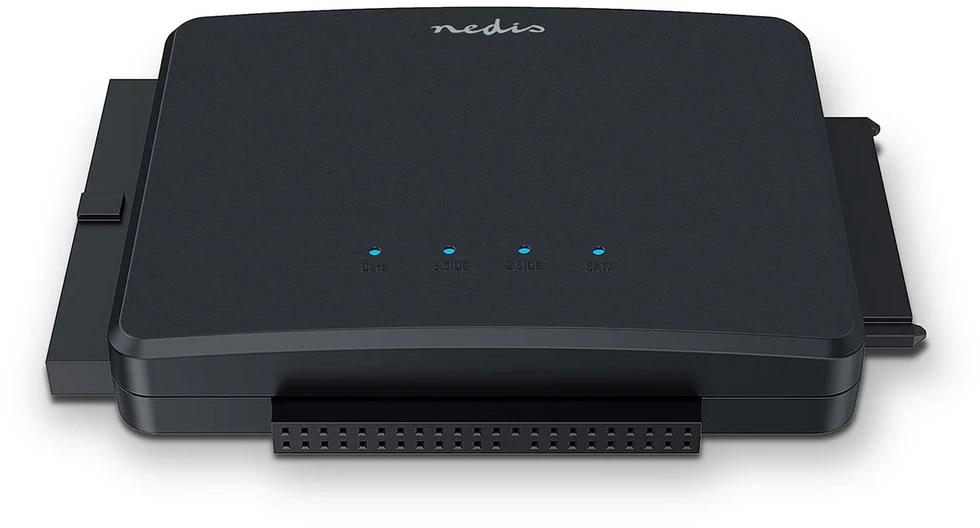 Nedis Festplatten-Adapteris | USB 3.2 Gen1 | 2.5 / 3.5 " IDE + SATA | Netzstromversorgung