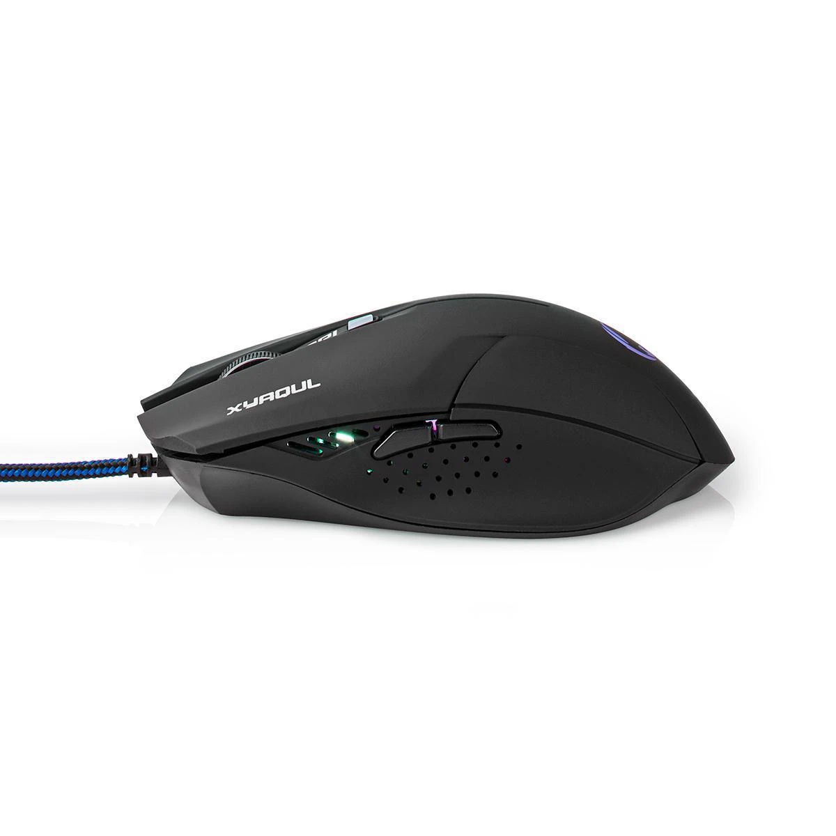 MAU Nedis Gaming-Pelė Kabelgeebunder su pašvietimu 2400 dpi6 Tasten