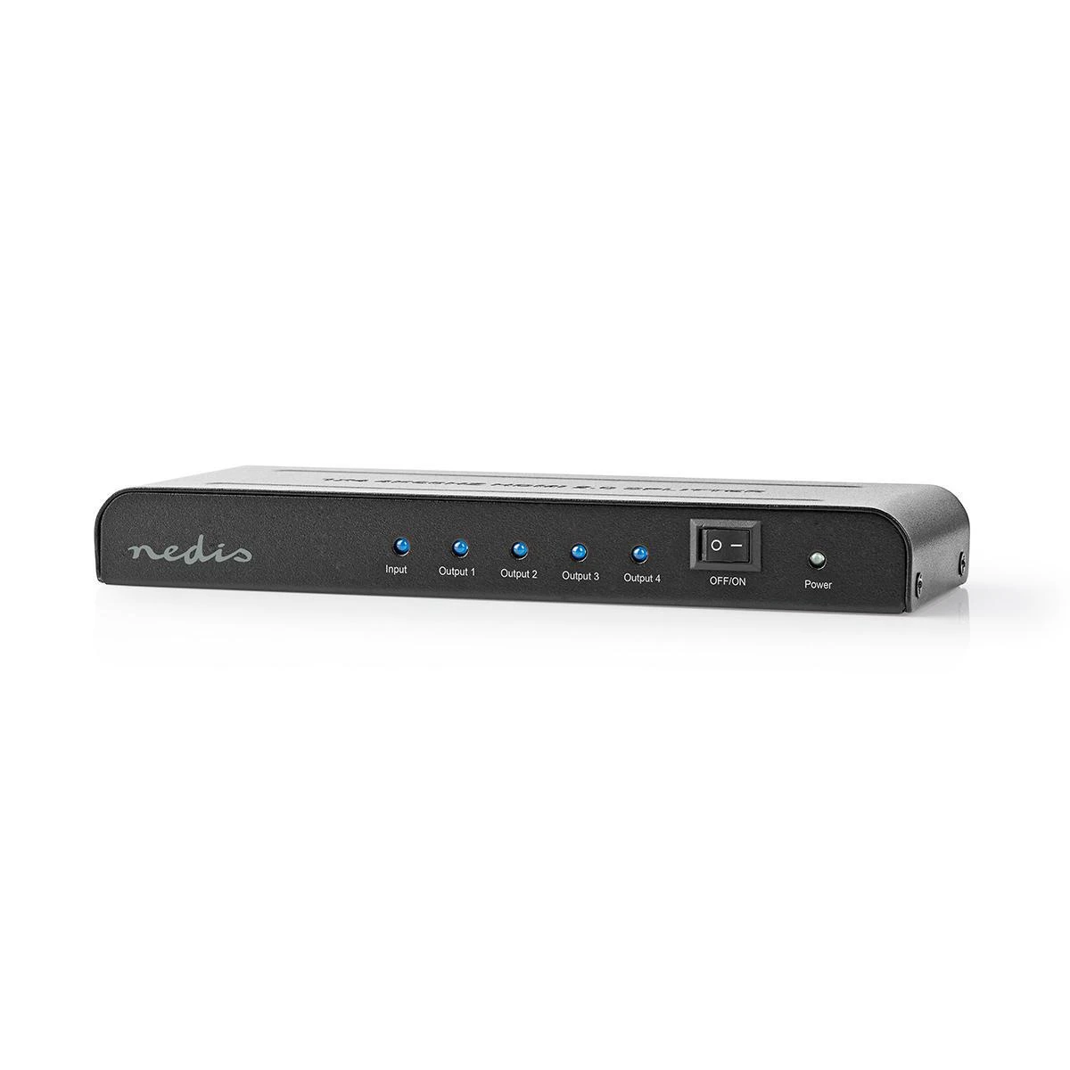 Nedis Šakotuvas HDMI 2.0 4K@60Hz (1 -> 4)
