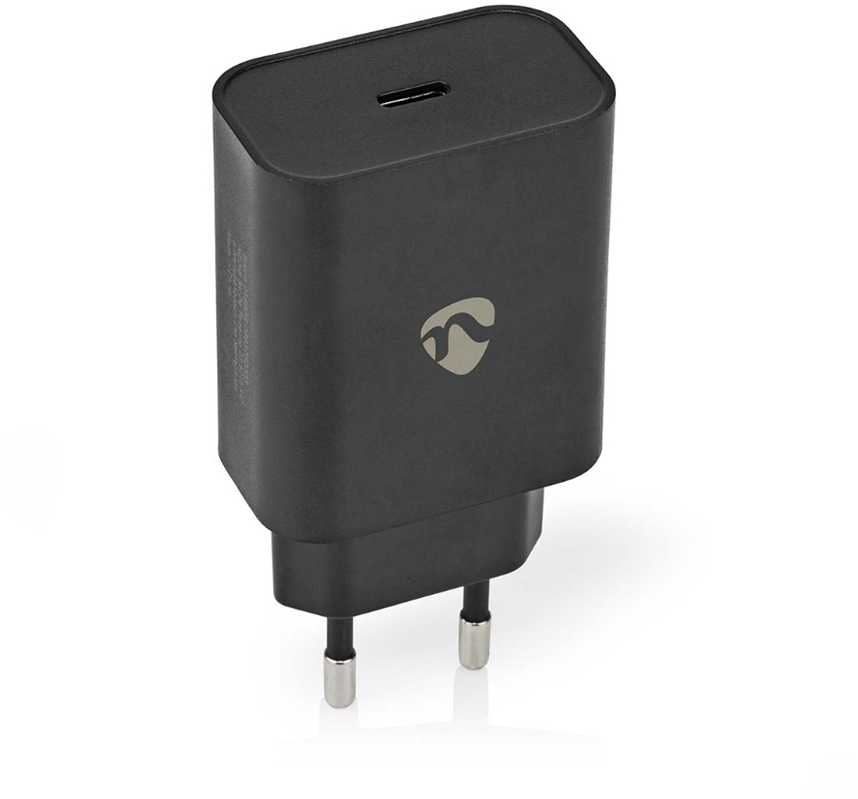 Nedis Netzladegerät 32 W Schnellladefunktion 1.5 2.0 2 - Anzahl der Ausgänge: 1, USB-C™, Automatische Spannungswahl
