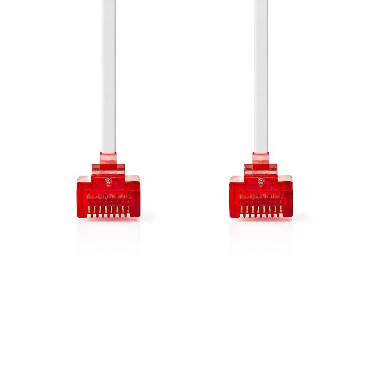 Nedis RJ45 jungtis | RJ45 jungtis | U/UTP | 10,0 m | Snagless | butas | PVC | Balta | vokas