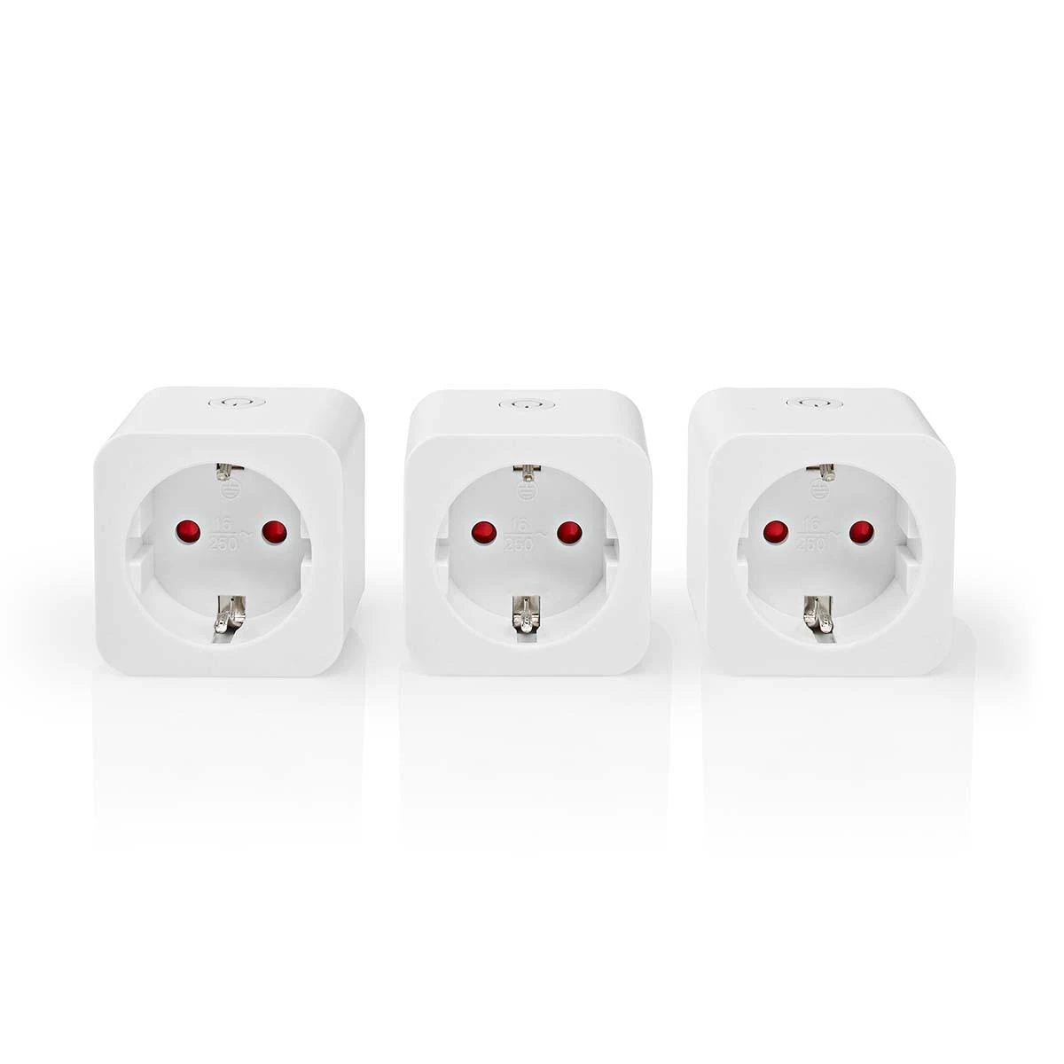 Inteligentne gniazdko Nedis SmartLife WIFIP121FWT3 Wi-Fi (3 sztuki)