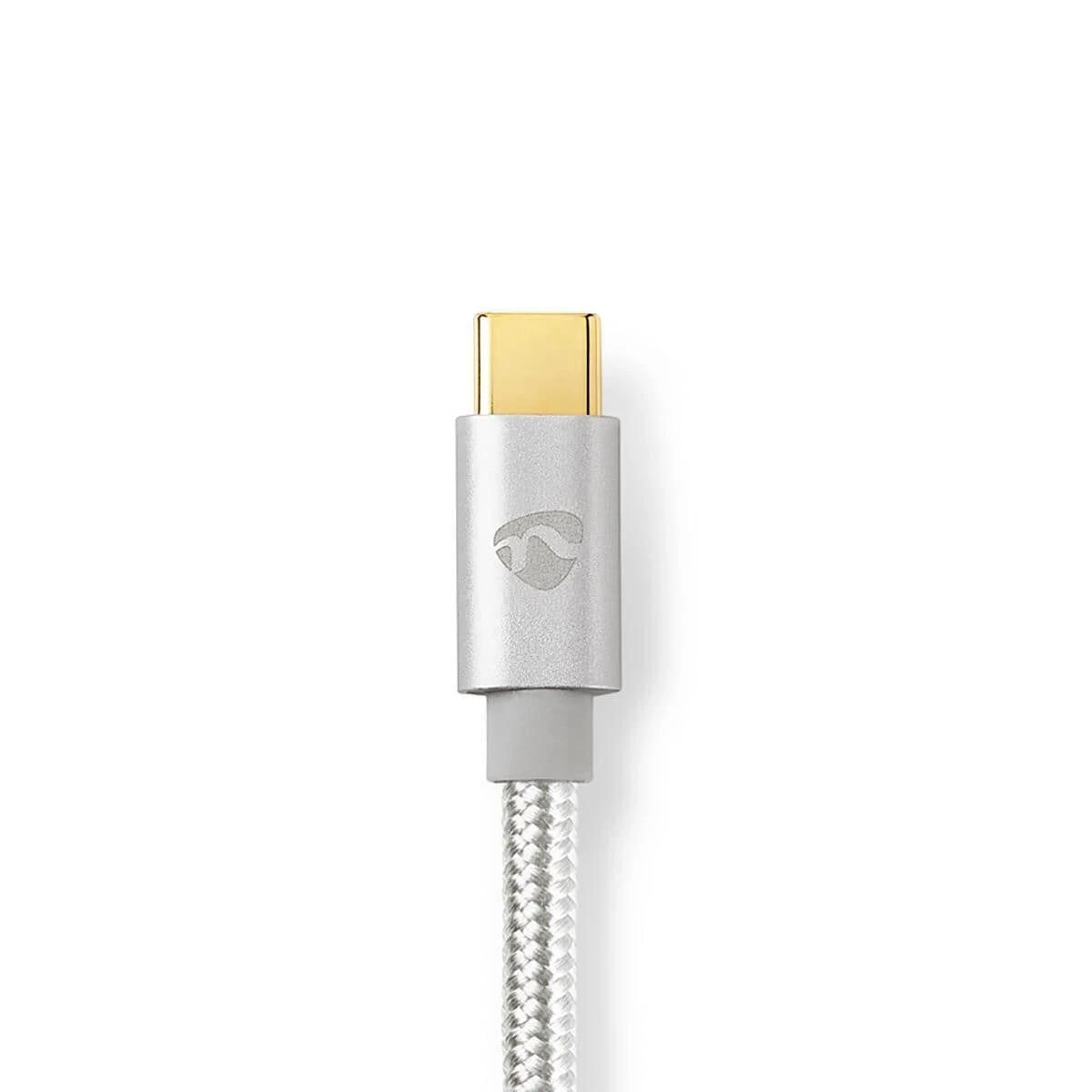 Nedis USB laidas | USB 2.0 | Apple Lightning 8 pin | USB-C™ jungtis | 480Mbps | Paauksuotas | 2,00m | apvalus | Pintas / nailonas | Aliuminis | pakavimas