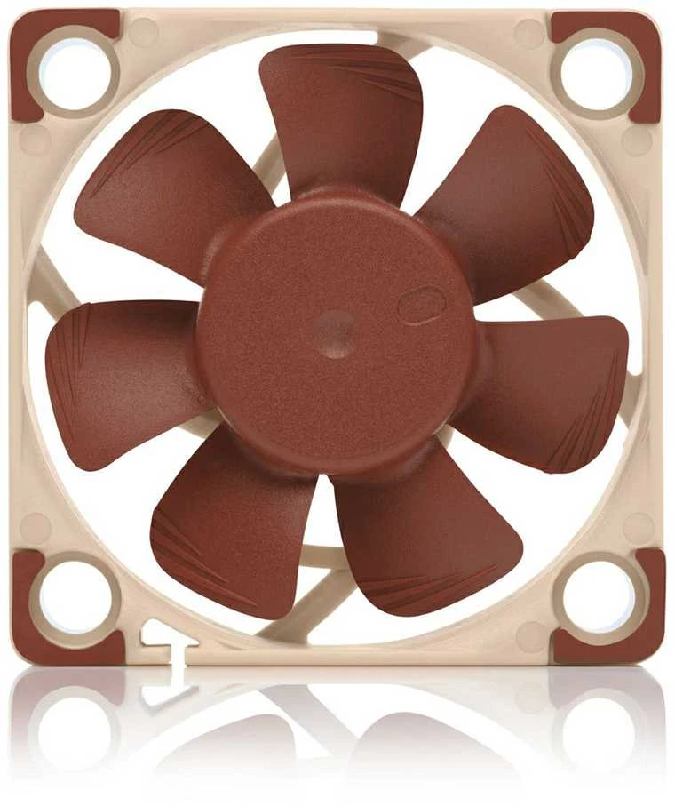 Noctua NF A4x10 PWM Kompiuterio dėklas Fan 4 cm rusvai gelsvas, Raudona