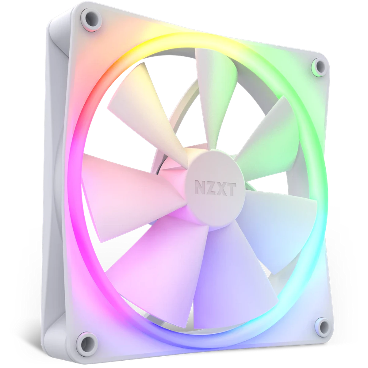 NZXT F140 RGB ventiliatorius su spalvotu apšvietimu