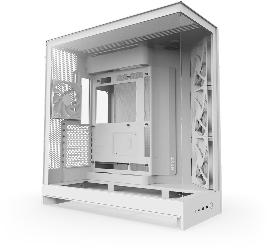 NZXT H9 Flow (2025) balta