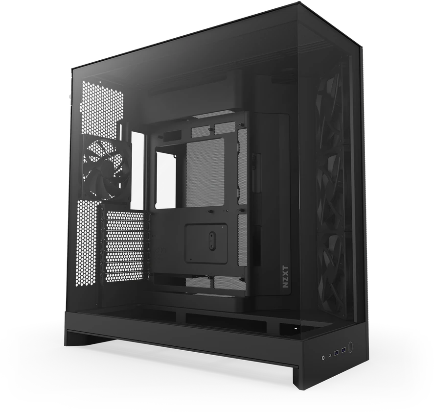 NZXT H9 Flow Midi Tower Juodas