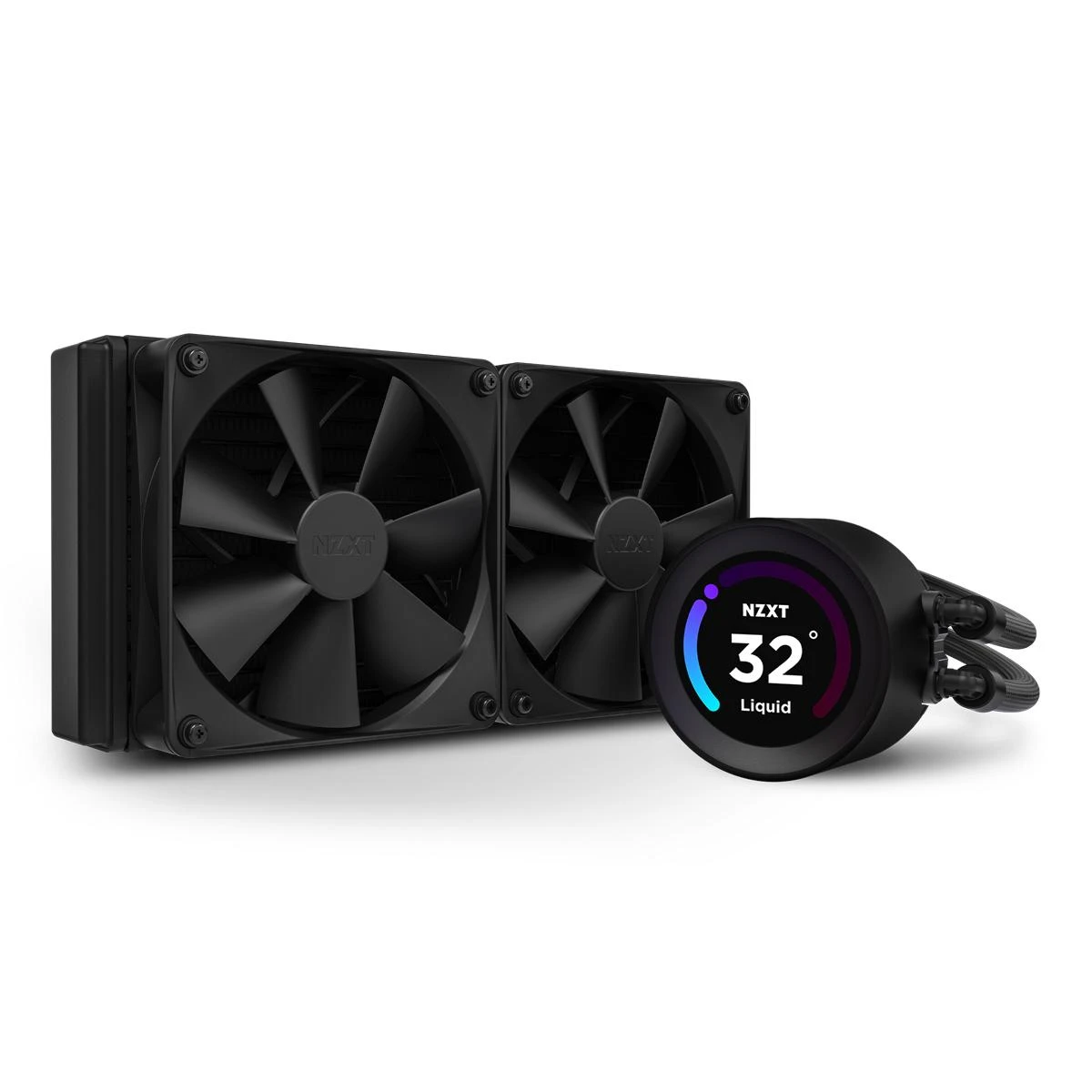 Nzxt Processor NZXT CPU water cooling Kraken Elite 240 LCD, modelis - RL-KN24E-B1 ...