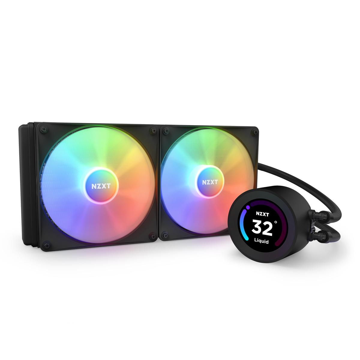 NZXT CPU vandens aušinimo Kraken Elite 280 RGB LCD