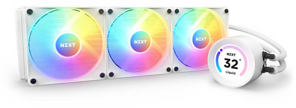 NZXT Kraken Elite 360 RGB V2 LCD juoda