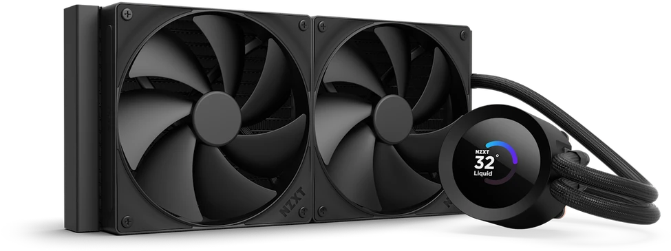 NZXT Kraken Plus 280 LCD juoda