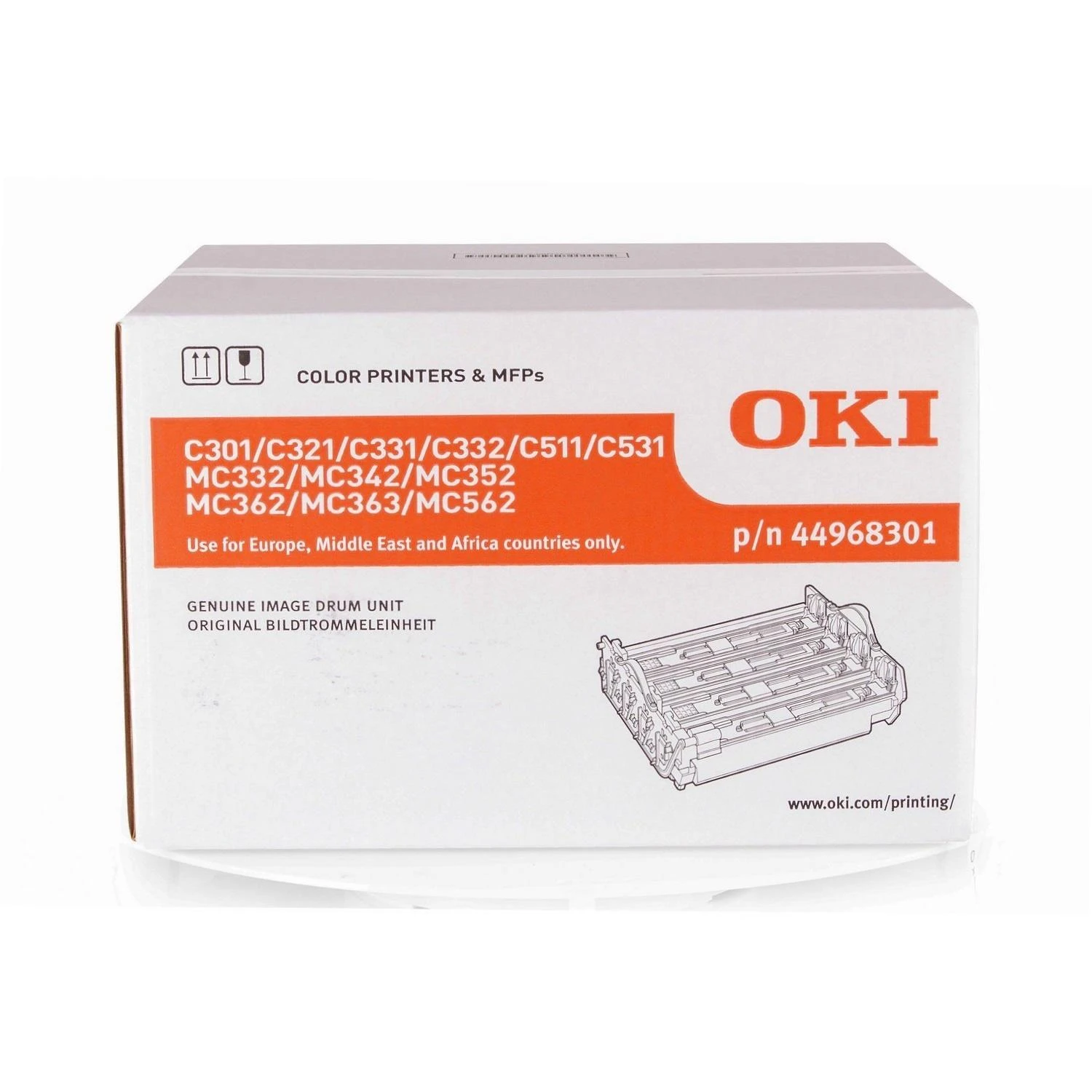 OKI 44968301. Vaizdo blokas OKI 30000psl. C301/321/331/511/531/MC352/362/562/MC 342/MC332