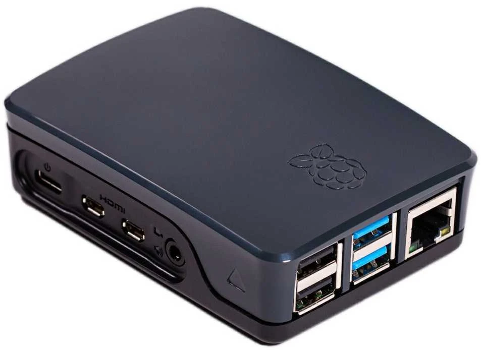 Oem Raspberry Pi Model 4B oficialus korpusas - grafitas