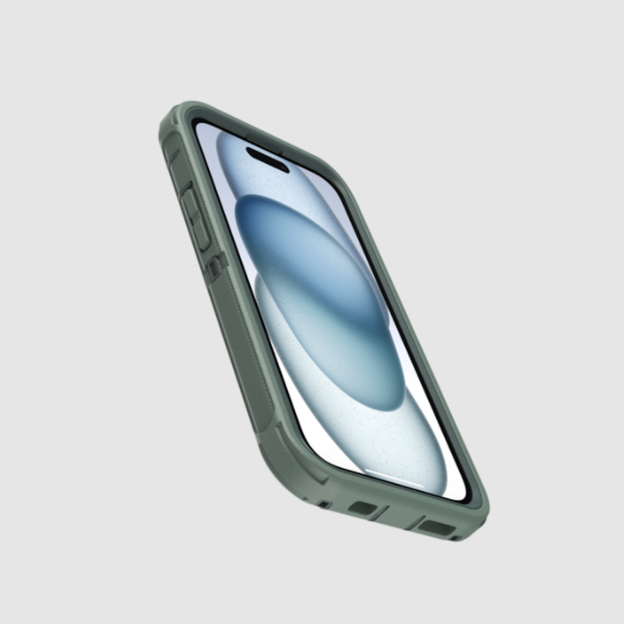 Dėklas Otterbox OB DEFENDER MAGSAFE APPLE/IPHONE16E/15/14/13-FOR RAN-Žalias