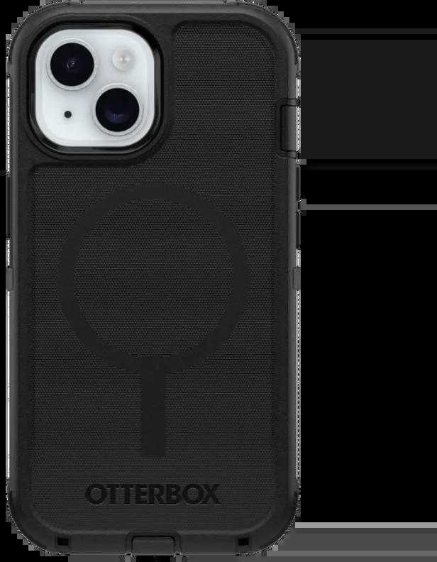 Dėklas OtterBox Defender MagSafe f?r iPhone 17e/16e/15/14/13 - juodas