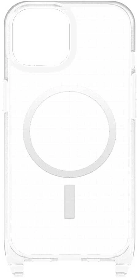 Telefono Dėklas - OtterBox React Necklace MagSafe iPhone 15 Juodas
