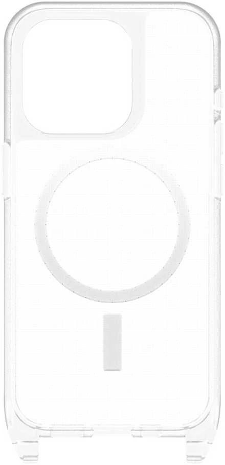 Telefono Dėklas - OtterBox React Necklace MagSafe skirtas iPhone 15 Pro Juodas