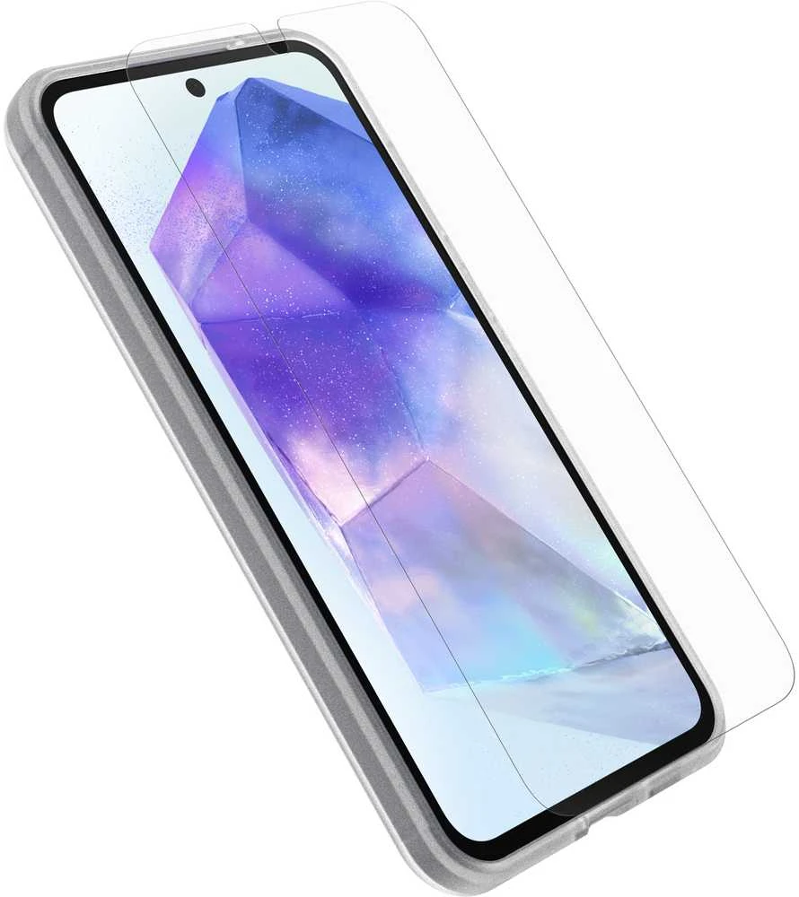 Dėklas OtterBox OtterBox React + Stiklas Samsung Galaxy A55 5G -skaidrus