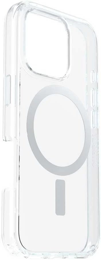 OtterBox Symmetry dėklas, MAGSAFE Iphone 16, skaidrus