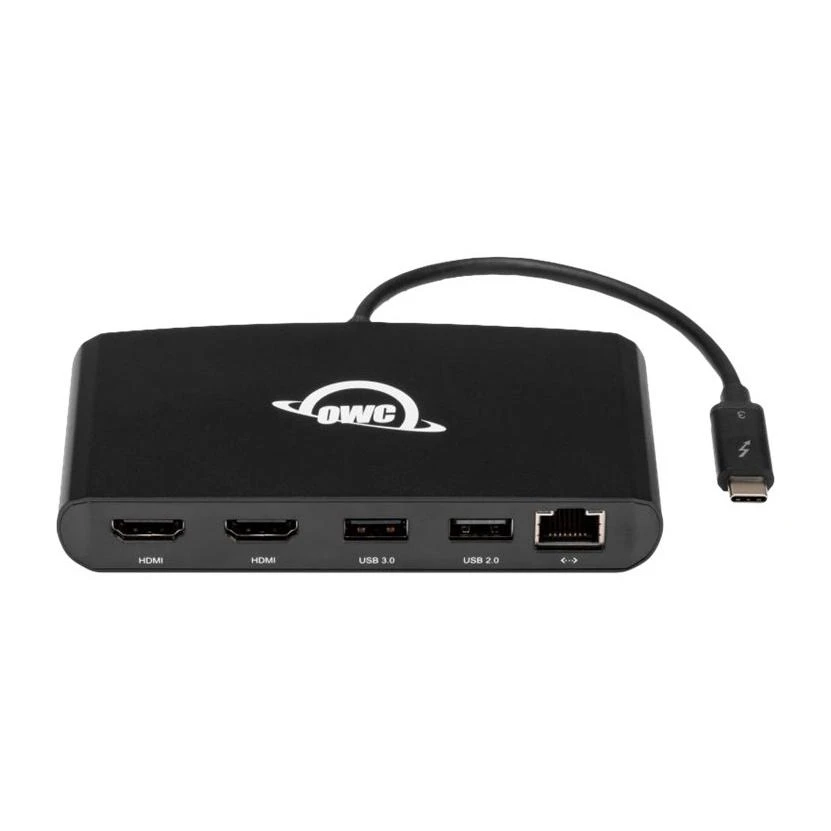 OWC USB-C daugiafunkcė stotelė su jungčių skydeliu