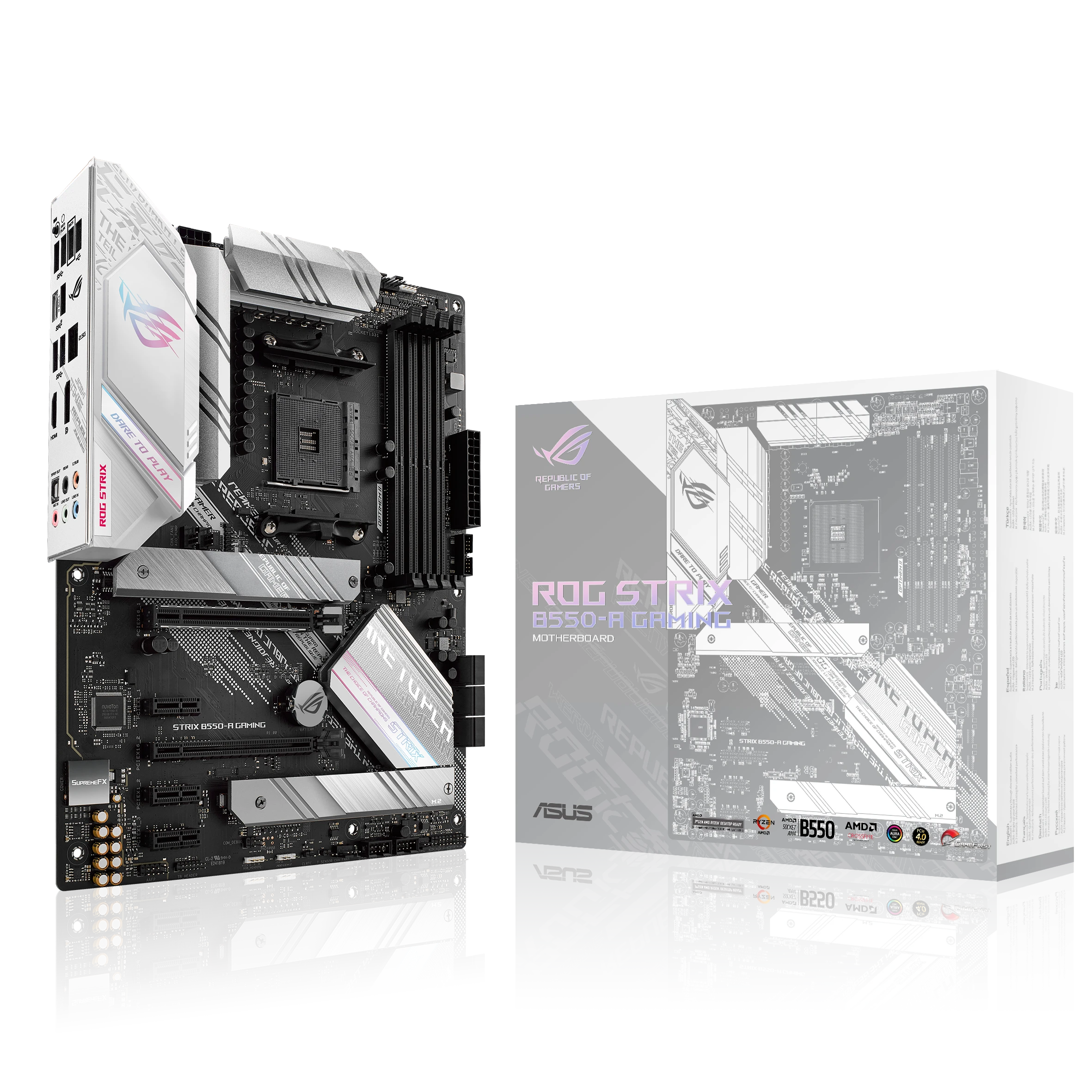 Pagrindinė plokštė ASUS ROG Strix B550-A Gaming