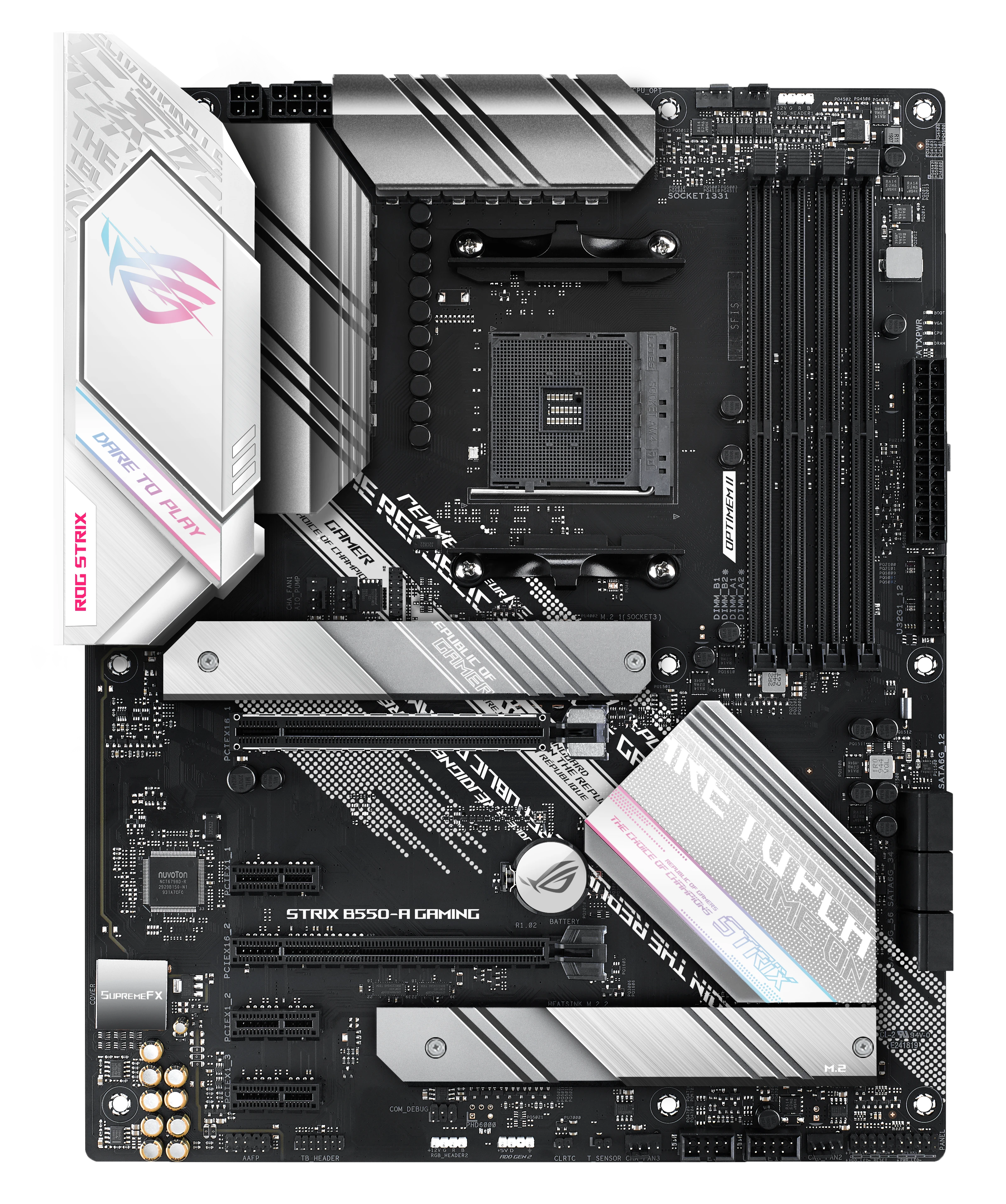 Pagrindinė plokštė ASUS ROG Strix B550-A Gaming