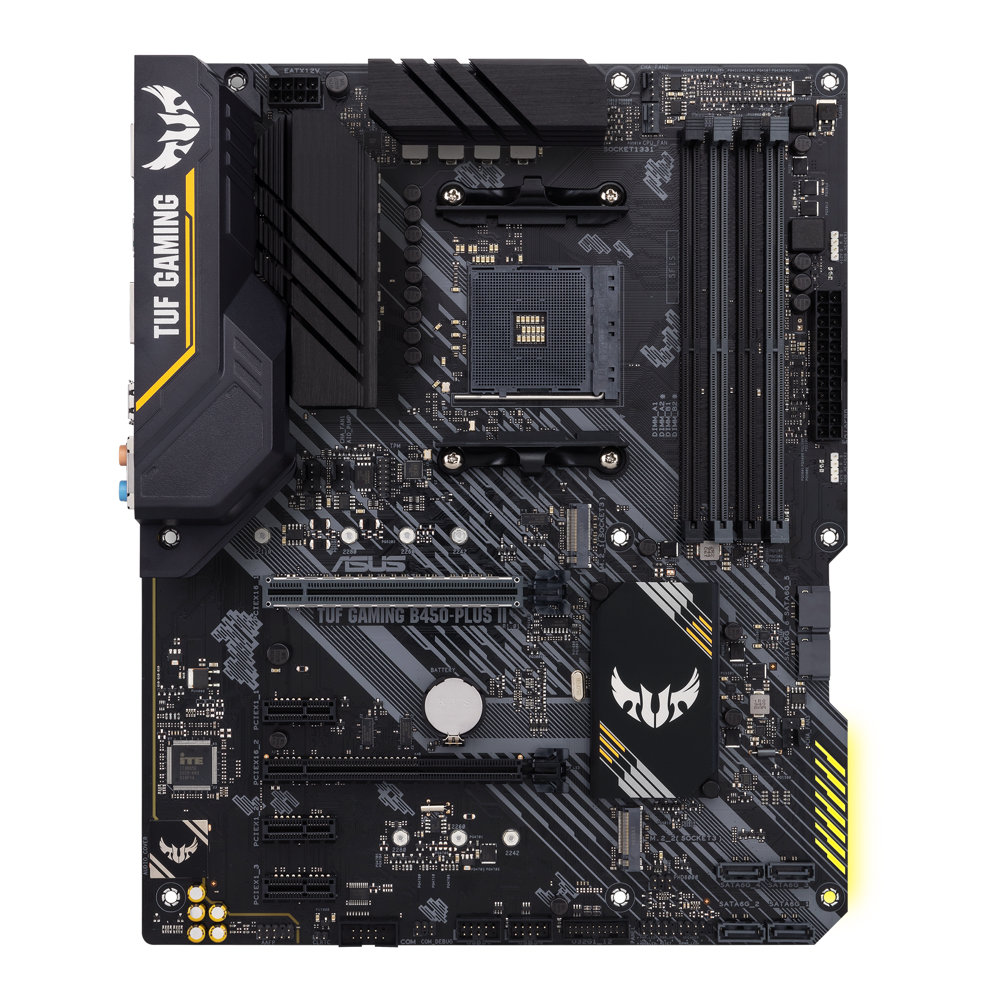 Pagrindinė plokštė ASUS TUF GAMING B450 PLUS II, AM4, ATX, DDR4