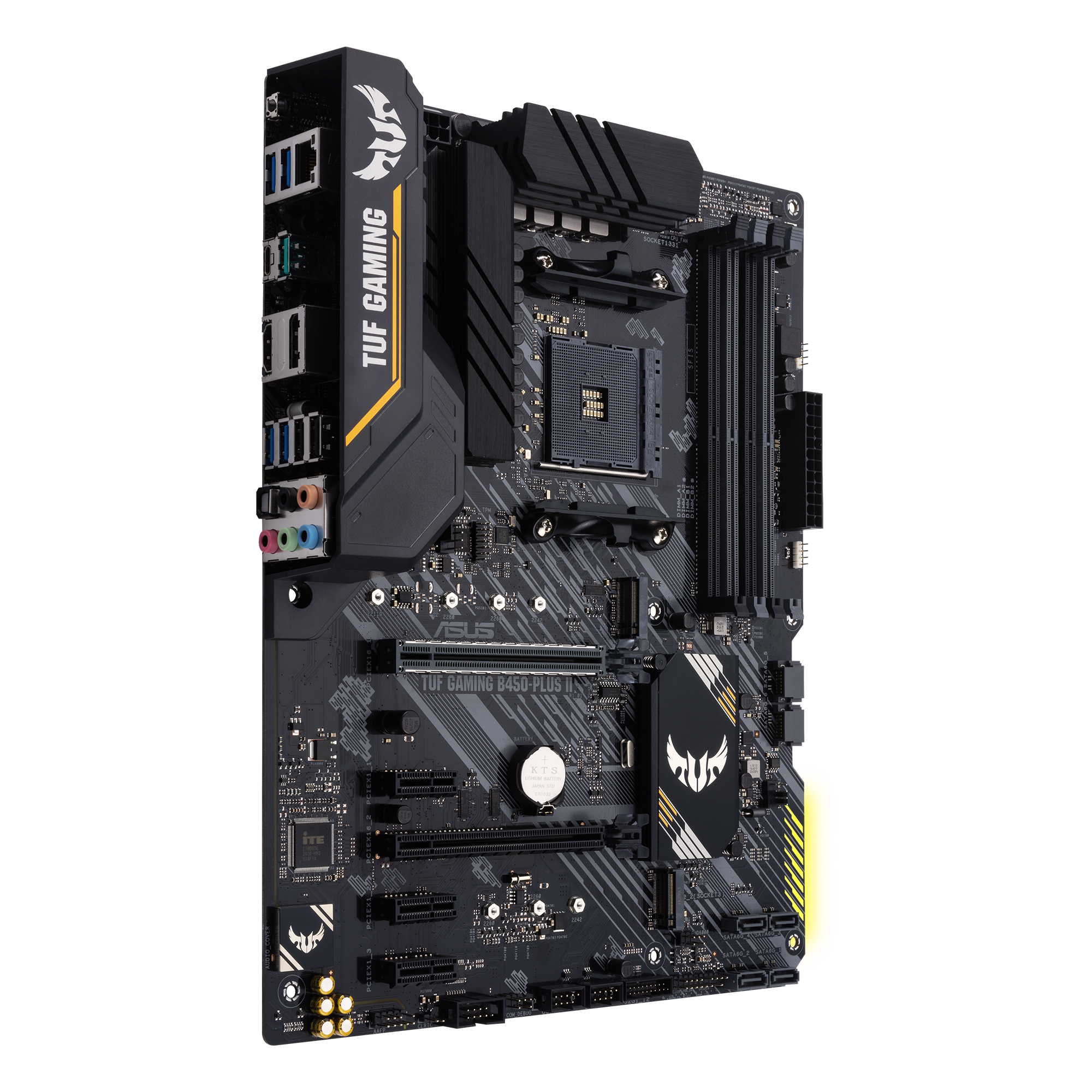 Pagrindinė plokštė ASUS TUF GAMING B450 PLUS II, AM4, ATX, DDR4