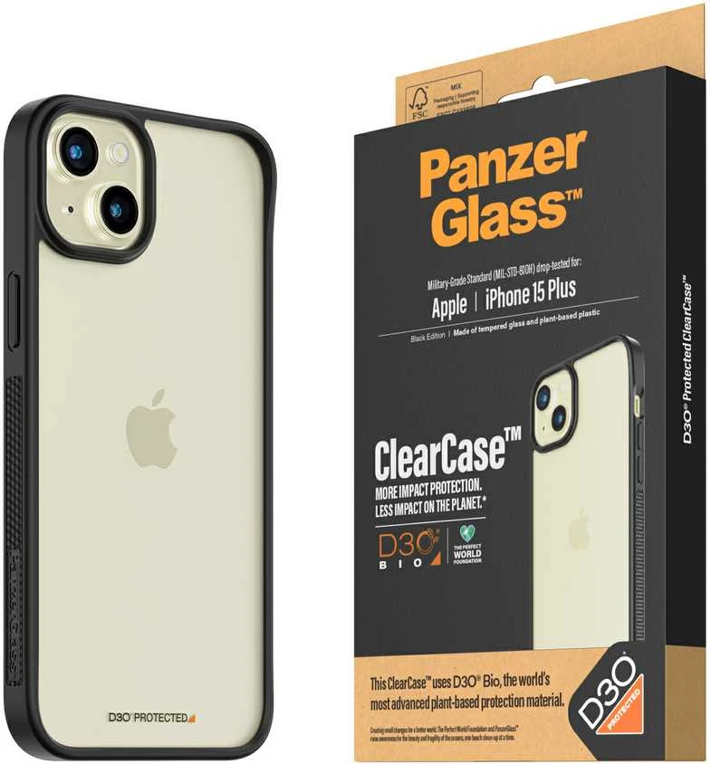 Panzer Glass PanzerGlass™ ClearCase su D3O iPhone 15 Plus