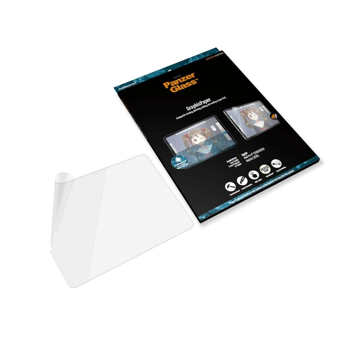 Panzer Glass PanzerGlass™ GraphicPaper® Apple iPad Pro 11″ & iPad Air (2020/2022) – Popieriaus jausmas | Ekrano apsauga