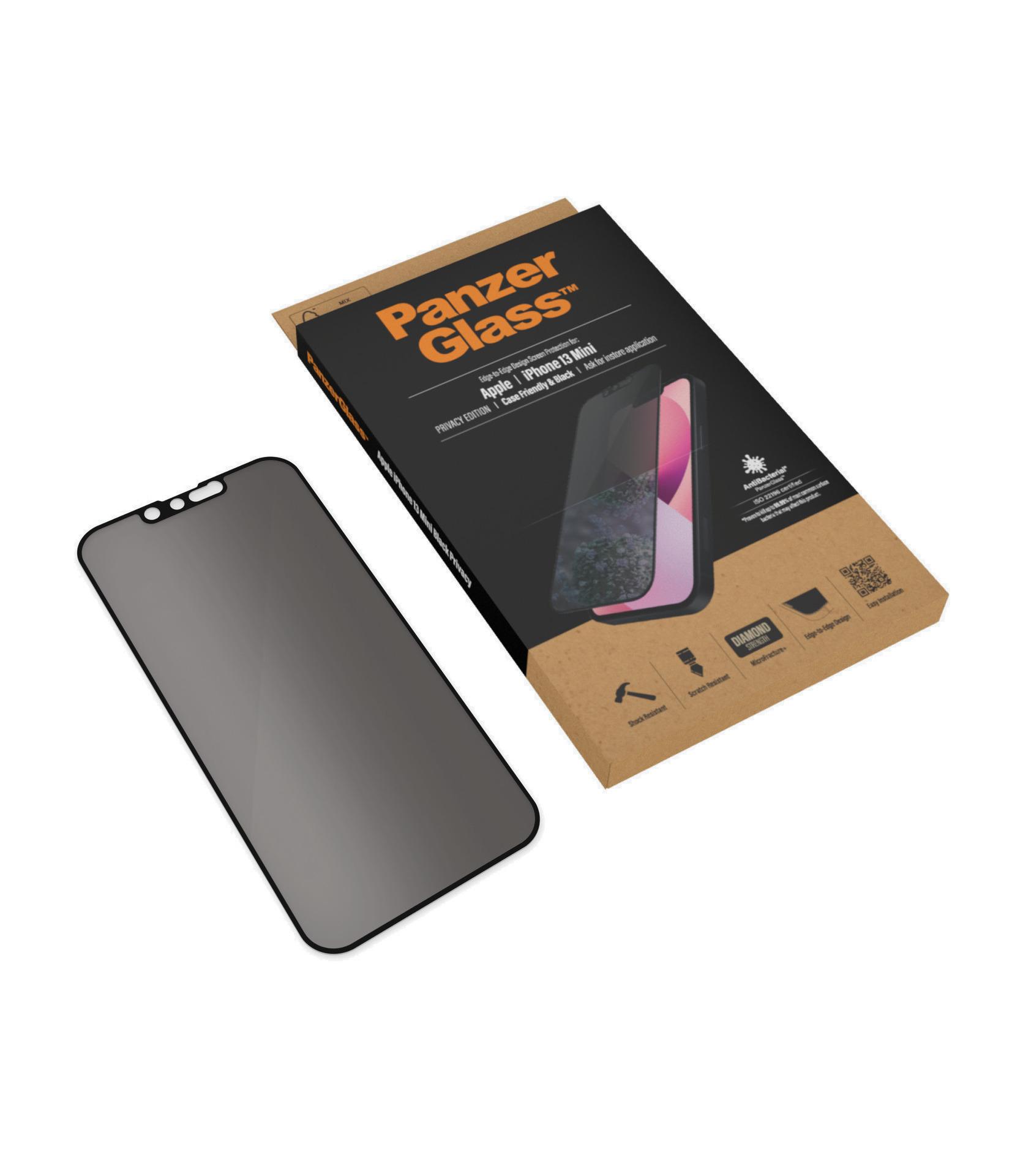 Panzer Glass PanzerGlass™ Privatumo ekrano apsauga Apple iPhone 13 Mini | Nuo krašto iki krašto