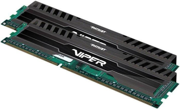 PATRIOT atmintis 16 GB (2 x 8 GB) PC3-12800 (1600 MHz) rinkinys - 16 GB - 2 x 8 GB - DDR3 - 1600 MHz - 240 kontaktų DIMM