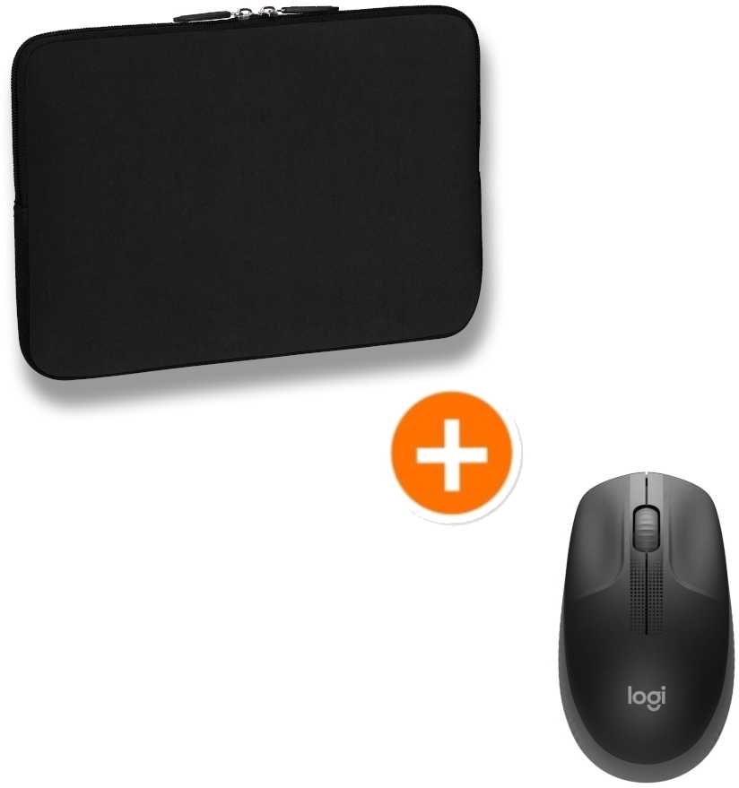 Pedea Trend nešiojamojo kompiuterio dėklas + Logitech M190 belaidė pelė