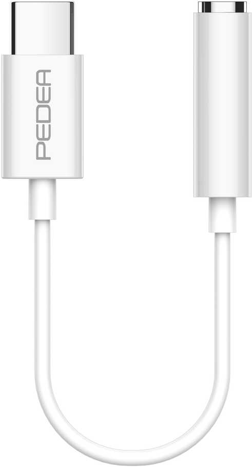 USB adapteris Pedea USB-C - 3,5 mm lizdas, baltas (60040125)