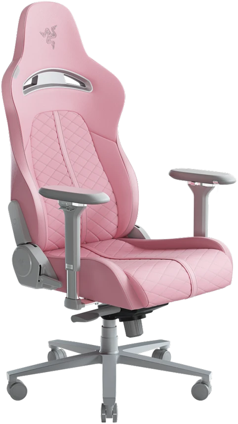 Komfortiška Žaidimų kėdė Razer Enki Quartz Gaming Chair, Rožinė