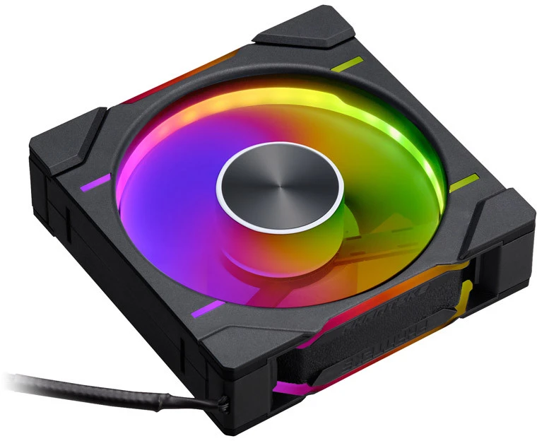 PHANTEKS D30 PWM Reverse Airflow D-RGB - 120mm, juoda