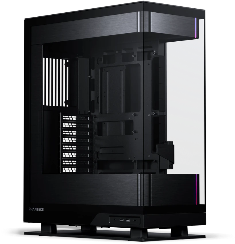 PHANTEKS Evolv X2 E-ATX, Tempered Glass, DRGB - juoda