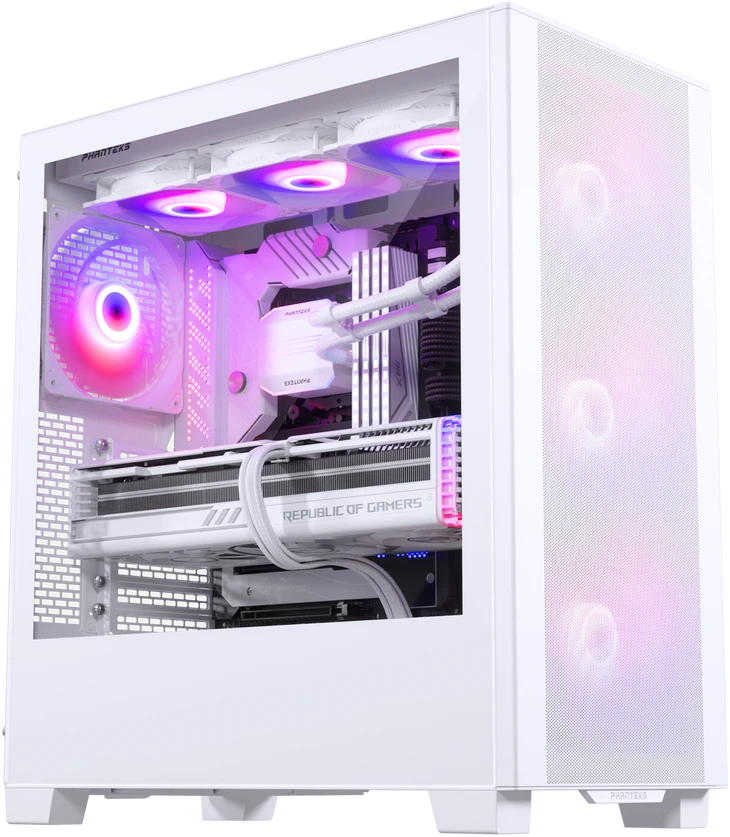 Phanteks XT Pro Ultra grūdinto stiklo langai, D-RGB - balta