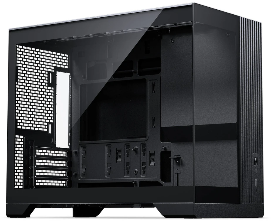 „Phanteks XT V3“ kompiuterio korpusas, mini korpusas, mATX, grūdintas stiklas · įskaitant 3 x 120 mm ventiliatorius, Juodas