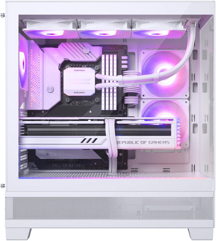 Phanteks XT View grūdinto stiklo langai, D-RGB - balta
