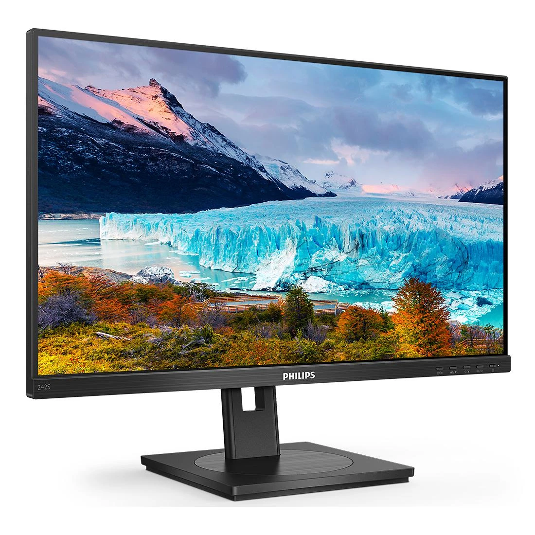 Monitorius Philips S Line 242S1AE/00 LED ekranas 60,5 cm (23.8") 1920 x 1080 pikseliai „Full HD“ Juoda